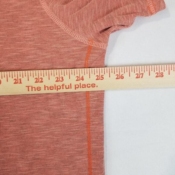 Tommy Bahama Shirt Mens XL Orange Heather Short Sleeve Crewneck Performance - Picture 5 of 7
